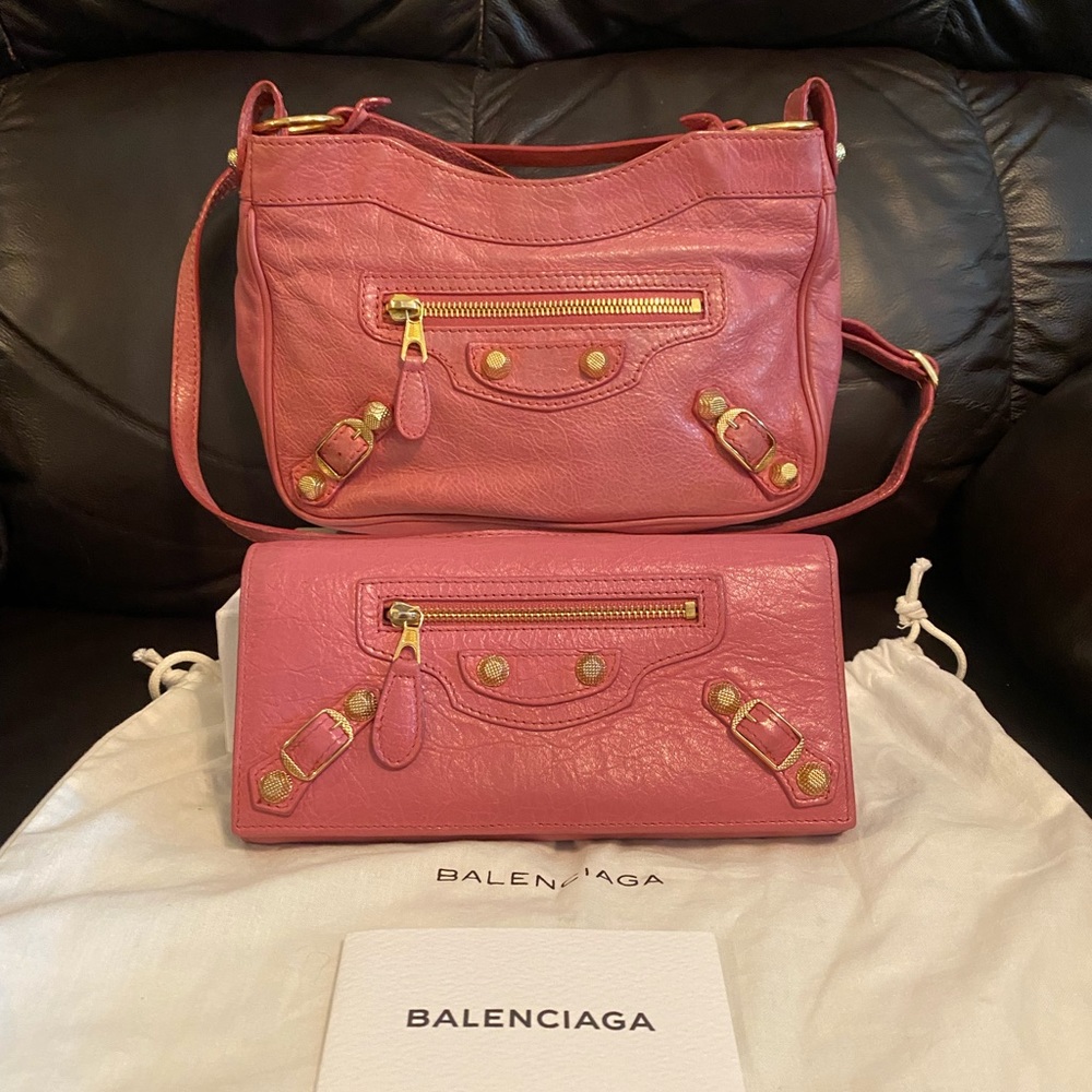 Balenciaga HIP bag and wallet